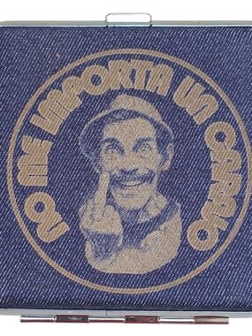 Don Ramon Custom Laser-Engraved Metal Slim Wallet / Card & Cigarette Case.